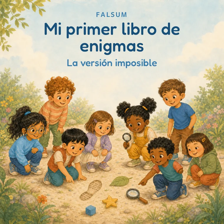 Portada de Mi primer libro de enigmas