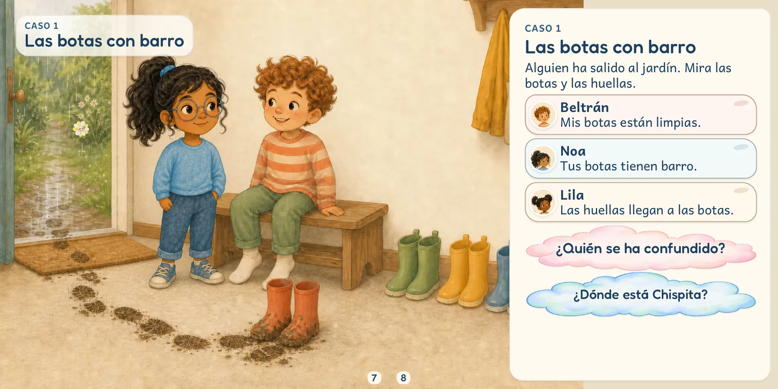 Caso 1: Las botas con barro