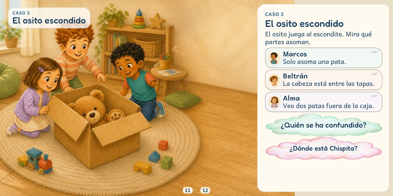 Caso 3: El osito escondido
