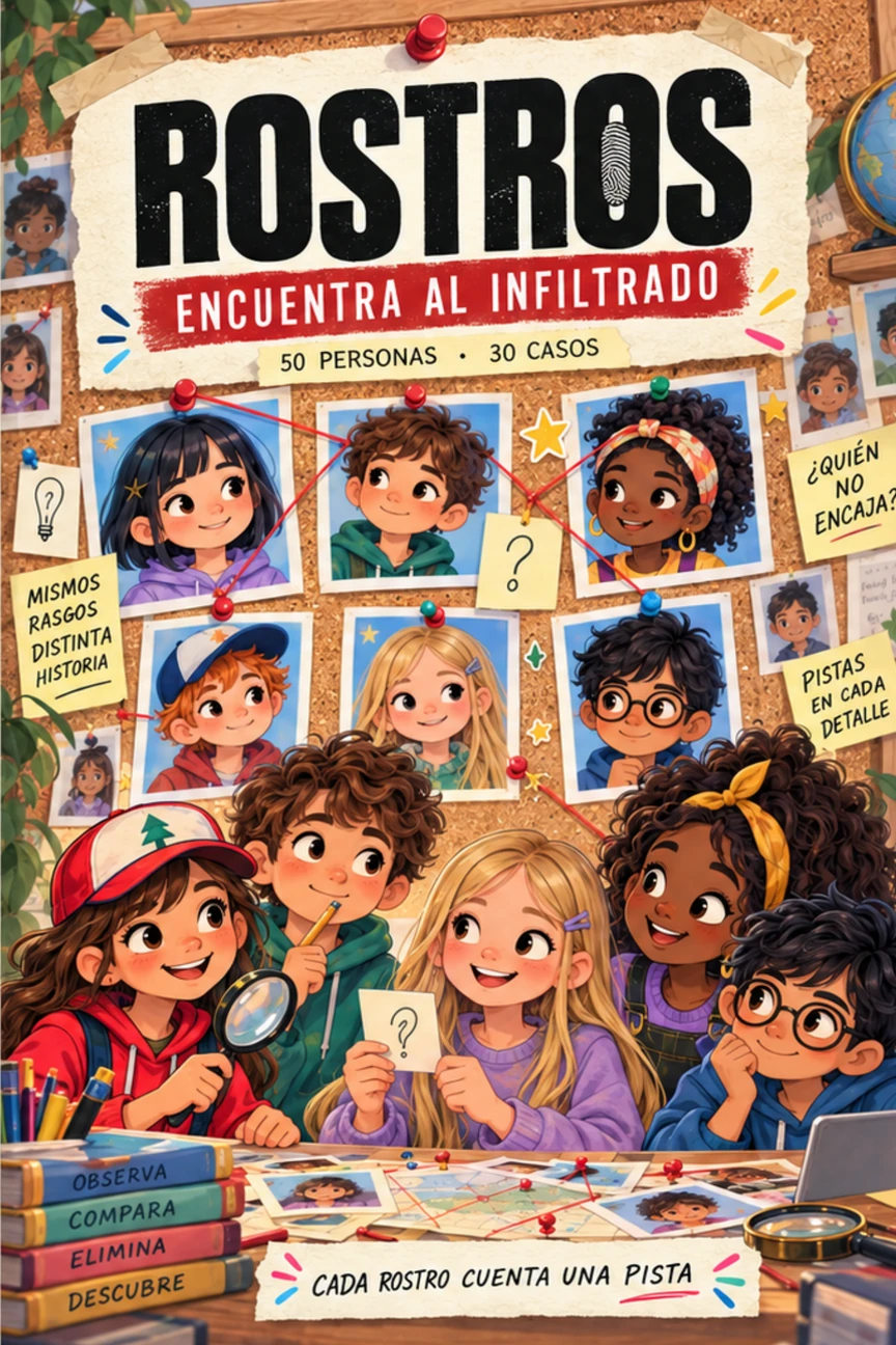 Portada de Rostros Kids